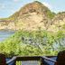 Aqua Oceanfront Hotel Resort in El Gigante with oceanfront cliff and sea view from the balcony
