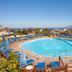 Grand Hotel La Pace, Sorrento: outdoor pool terrace with sun loungers and sea-and-mountain views