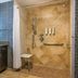 Homewood Suites by Hilton Pittsburgh-Southpointe bathroom with walk-in shower and vanity in Canonsburg