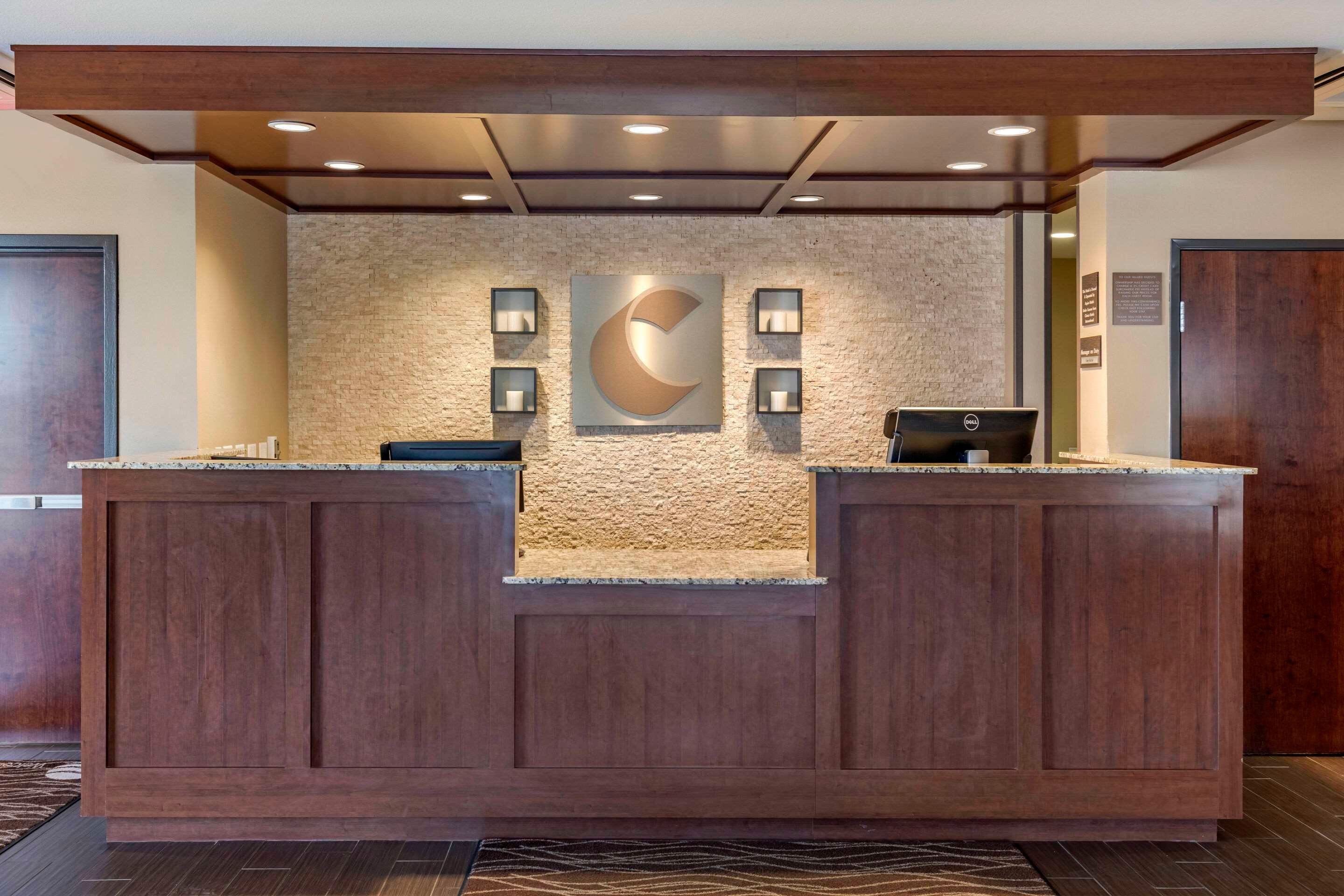 Front desk
