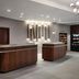 Courtyard by Marriott Hamilton lobby with front desk and vending area in Hamilton