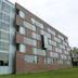 Humber College Lakeshore Residence in Toronto exterior with modern brick and glass facade