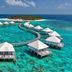 Diamonds Thudufushi Beach & Water Villas in Thudufushi with overwater villas and turquoise lagoon