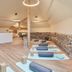 Hotel Halfenstube & Villa Spa 1894 in Briedern spa room with yoga mats and floor cushions