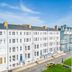 West Rocks Townhouse in Eastbourne with sea view and white townhouse exterior
