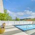 Best Western Black Hills Lodge in Spearfish: outdoor pool with hillside and blue sky views