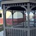 Holiday Inn Express & Suites Sealy By IHG gazebo in outdoor courtyard with brick walls and walkway