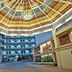 Baan Klang Hua Hin courtyard under a domed roof in Hua Hin, with surrounding balconies