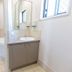 Highfields Motel Toowoomba bathroom with vanity, sink, mirror and bathtub in Toowoomba