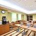 Chisun Hotel Koriyama dining area in Kōriyama with tables, chairs, and buffet counter
