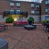 Holiday Inn Express Nashville Airport by IHG patio with seating area and fire pit in Nashville
