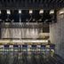 The Lin Hotel Taichung City buffet dining area with long counter seating and modern lighting