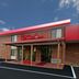 Red Roof Inn Hillsville exterior with brick facade, covered entrance and parking lot in Hillsville