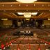 Harrah's Resort Southern California conference ballroom with rows of banquet chairs and stage in Valley Center