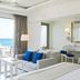 Knossos Beach Bungalows Suites Resort & Spa in Kokkini Hani, beachfront suite with sea view and balcony