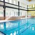 Indoor swimming pool at Kents Hill Park Training & Conference Centre in Milton Keynes