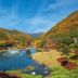 Elysian Gangchon Resort in Chuncheon with a scenic mountain lake and fountain