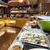 In One City Inn, Taichung City breakfast buffet with hot dishes, pastries and salad station