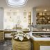 Tylissos Beach Hotel - Adults Only in Ierápetra breakfast buffet with pendant lights and wooden displays