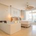 Meraki Beach Hotel - Adults Only in La Pobla de Farnals: airy room with soaking tub, bed and shower