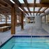 Fairfield by Marriott Inn & Suites Hailey Sun Valley pool under covered patio with mountain views in Hailey
