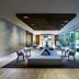 Shama Sukhumvit Bangkok lounge in Bangkok with modern seating and glass walls