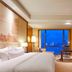 The Westin Wuhan Wuchang room with king bed and city skyline view in Wuhan