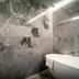 Chateau de Saulon bathroom in Saulon-la-Rue with marble shower and freestanding tub
