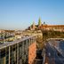 Sheraton Grand Krakow rooftop view of Wawel Castle and Krakow skyline at sunset