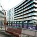 Premier Inn Belfast Titanic Quarter exterior with curved balconies and waterfront promenade in Belfast