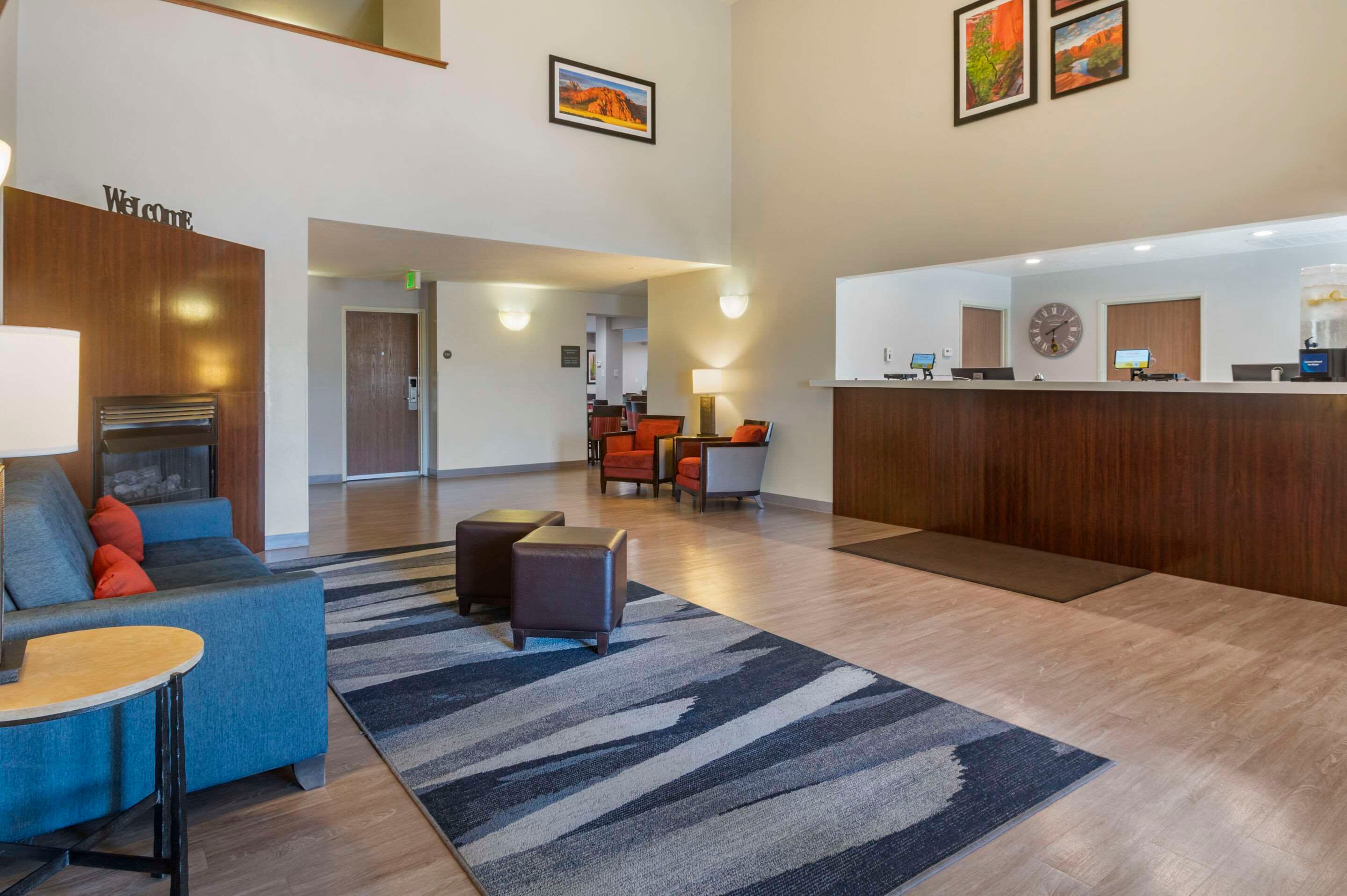 Front desk
