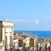 Case D'anna in Castellammare del Golfo with sea view over rooftops and buildings