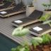 Krista Boutique Hotel Buenos Aires rooftop deck with lounge chairs beside a pool