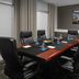Residence Inn by Marriott Santa Clarita Valencia meeting room with conference table and leather chairs