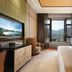 The Purple Palace Nanjing room with mountain-view window and TV