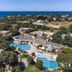 Quinta do Paraiso in Praia do Carvoeiro with outdoor pools and sea views over the resort