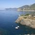 Arpaiu in Manarola with sea views over the coastline and a small harbor below
