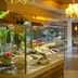 Kaya Izmir Thermal & Convention buffet with salad and dessert displays in Izmir