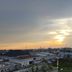 Hotel Kapuas Dharma Pontianak rooftop terrace with city view at sunset