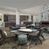 Residence Inn by Marriott Lubbock-University Area lobby with seating area and fireplace in Lubbock