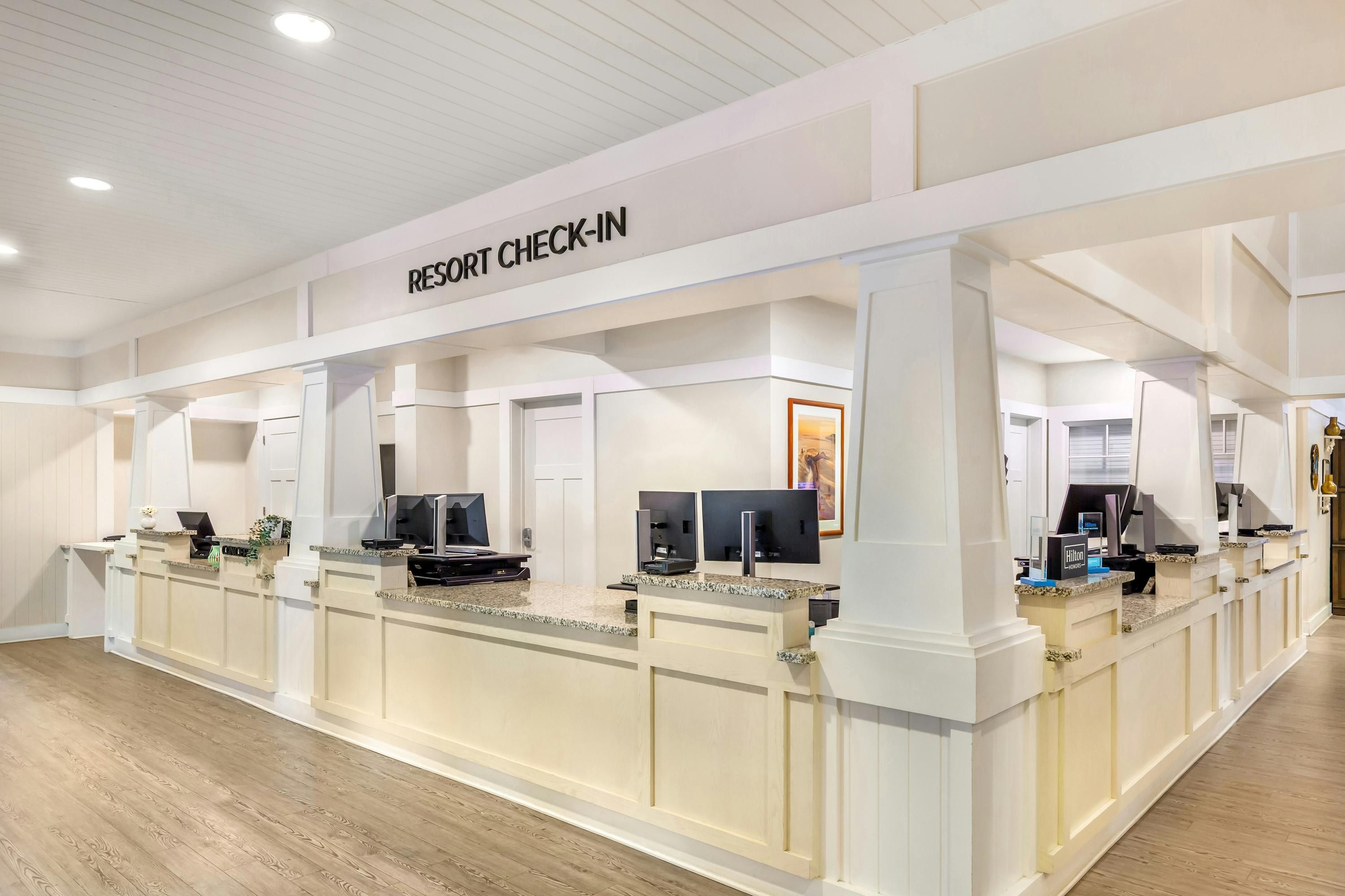 Front desk