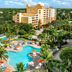 Vacation Village at Bonaventure, Weston: lagoon-style pool surrounded by palm trees and resort buildings