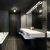 Solo Sokos Hotel Torni Tampere bathroom with bathtub, walk-in shower and wall-mounted vanity in Tampere