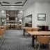 Homewood Suites by Hilton Lynnwood Seattle Everett breakfast area with tables and bar seating