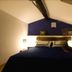 Affittacamere Da Cesare in Monterosso al Mare: cozy attic bedroom with wood beams and sloped ceiling