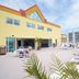 Bonita Beach Hotel in Ocean City rooftop sun deck with lounge chairs and oceanfront view