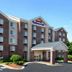 Fairfield Inn by Marriott Greensboro Airport hotel exterior in Greensboro with brick facade and covered entrance