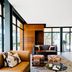 Andaz Scottsdale Resort & Bungalows lobby with floor-to-ceiling windows and modern seating in Scottsdale