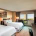 The Westin Southfield Detroit guest room with two beds and city view in Southfield