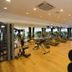 Latanya Park Resort in Bodrum fitness center with treadmills, weight machines and mirrored walls
